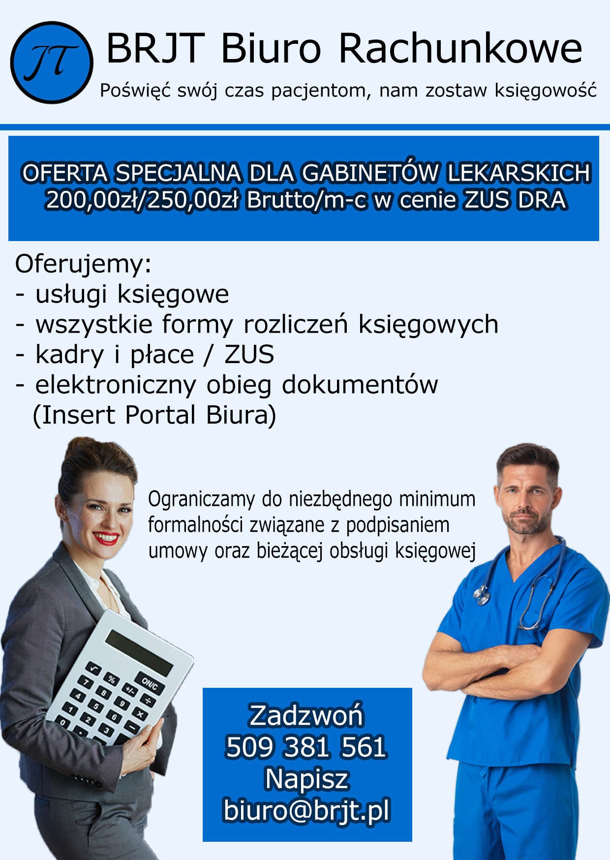 Oferta specjalna dla gabinetów lekarskich